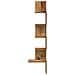 Mensola Angolare Legno Vecchio 32x32x127,5 cm Legno Multistrato - Foto miniatura 4