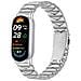 Cinturino Batman In Acciaio Inossidabile Compatibile Con Xiaomi Mi Band 8/9/10 - Argento - Foto miniatura 1