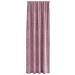 Tende con tende 2 pcs Rosa scuro 140 x 225 cm Velluto - Foto miniatura 4