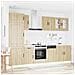 Set Mobili da Cucina 8 pz Kalmar Rovere Sonoma in Truciolato - Foto miniatura 3