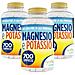 Magnesio e Potassio 700 Compresse - Citrato di Magnesio e Citrato di Potassio - Stanchezza, Affaticamento, Muscoli ed Equilibrio Elettrolitico (Confezione tripla) - Foto miniatura 1