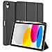 Cover per iPad (2025) / 10.9 (2022) - Pelle /PU, Nero, Auto Wake /Sleep - Foto miniatura 1