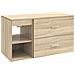 Set di mobili per il bagno 2 pcs Rovere Sonoma - Foto miniatura 1