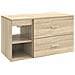 Set di mobili per il bagno 2 pcs Rovere Sonoma - Foto miniatura 1