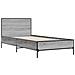 Struttura letto con testata Sonoma grigio 80 x 200 cm - Foto miniatura 3