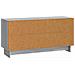 Mobile TV 102 x 34,5 x 50 cm Sonoma grigio Legno ingegnerizzato - Foto miniatura 6
