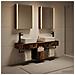 Set di Armadi da Bagno 5 pcs Legno antico 53 x 15,5 x 70 cm - Foto miniatura 4