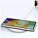 Custodia Trasparente 3in1 Per Samsung Galaxy A73, Cover Frame Gel Nera - Foto miniatura 3