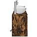 Set di Armadi da Bagno 3 pz Rovere Fumo 49,5 x 35 x 63 cm - Foto miniatura 8