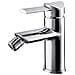 Miscelatore per bidet rubinetto da bagno finitura cromo mod Lubecca - Foto miniatura 2