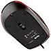 Mouse Ottico Usb 800-1600dpi 6 Tasti + Rotella Rivestimento In Gomma Colore Nero Rosso - Foto miniatura 7