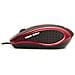 Mouse Ottico Usb 800-1600dpi 6 Tasti + Rotella Rivestimento In Gomma Colore Nero Rosso - Foto miniatura 8