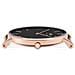 Orologio Donna Oro Rosato Classic Black Cornwall Quadrante Nero Cinturino Tessuto - Foto miniatura 3