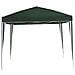 Gazebo Pieghevole M 3x3 Verde Rigato - F002 - Foto miniatura 1