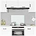 Paraschizzi Per Cucina Bianco 70x50 Cm In Vetro Temperato - Foto miniatura 6