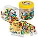 Beads & Pegboards In Tub Maxi 400 Perline E Forcellini In Vasca, Colore: Giallo, Multicolore, Taglia Unica, 10.8790 - Foto miniatura 1