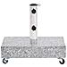 Base Per Ombrellone Grigio Chiaro 45x25x8,3 Cm In Granito - Foto miniatura 2