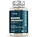 Collagene Marino Capsule Di Acido Ialuronico - 1200mg - 90 Capsule - La Vitamina C Coq10 E Zinco E Aloe Vera Ad Alta Resistenza Dieta Bellezza Supplemento Per Pelle Capelli E Unghie Miglior Crescita Formula Keto - Foto miniatura 1