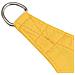 Parasole a Vela Oxford Triangolare 3x3x3 m Giallo - Foto miniatura 4
