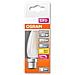 Lampadina Led Fiamma Variabile In Vetro Satinato - 4.4w Equivalente 40w B22 - Bianco Caldo - Foto miniatura 1