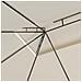 Gazebo 4x3x2,7 m Crema 160 g / m² - Foto miniatura 2