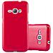 Custodia Compatibile Con Samsung Galaxy J1 2015 In Jelly Rosso - Coperchio Protettivo In Silicone Tpu Flessibile - Foto miniatura 1