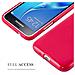 Custodia Compatibile Con Samsung Galaxy J1 2015 In Jelly Rosso - Coperchio Protettivo In Silicone Tpu Flessibile - Foto miniatura 5