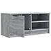Mobile Tv Grigio Sonoma 80x35x36,5 Cm In Legno Multistrato - Foto miniatura 8