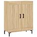 Credenza Rovere Sonoma 69,5x34x90 Cm In Legno Multistrato - Foto miniatura 2