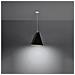 Lampadario Blum 2 Bianco Sl. 0770 - Minimalista Lampadari Nero 128x28x28 Cm - Foto miniatura 3