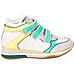 Sneaker Alta Da Donna Con Zeppa In Pelle D3221a-00021 - Foto miniatura 1