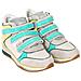Sneaker Alta Da Donna Con Zeppa In Pelle D3221a-00021 - Foto miniatura 4