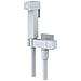 Idroscopino Wc Doccetta Ottone Portatile Shutoff Monogetto Con Leva Ogomondo Kit *** Finitura- : Bianco Opaco Quadro - Foto miniatura 1