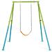 44113 Altalena Colorata 2 In 1 Con Seggiolini Intercambiabili 170x235x200 cm - Foto miniatura 4