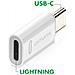 Adattatore Da Lightning A Usb-c Per Iphone Da 27w Set Da 2, Bianco - Foto miniatura 3