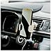 Supporto Per Caricabatterie Da Auto Wireless 15w. Bambù Naturale. Regolabile 11,2x11x7,5 Cm. Colore Bianco - Foto miniatura 7