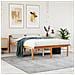 Letto Per Anziani Marrone Cera 140x190 Cm Legno Massello Pino - Foto miniatura 1