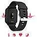 Orologio Smart Impermeabile Ip67 Bluetooth Monitoraggio Salute, Nero - Foto miniatura 5