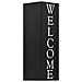 Porta Ombrelli Welcome In Acciaio Nero - Foto miniatura 1
