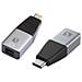 IADAP USBC-MDP4K60 adattatore grafico USB 3840 x 2160 Pixel Nero, Argento - Foto miniatura 2