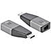 IADAP USBC-MDP4K60 adattatore grafico USB 3840 x 2160 Pixel Nero, Argento - Foto miniatura 1