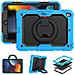 Custodia Per Ipad 9/8/7 10.2” Con Supporto E Tracolla Blu - Foto miniatura 4