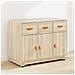 Base per lavatrice 2 pcs Argento 72 x 5 x 4.5 cm Acciaio - Foto miniatura 4