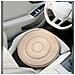 Cuscino Girevole A 360° Per Sedile Auto - Pad Rotante Ergonomico Per Entrata E Uscita Facile Beige - Foto miniatura 2