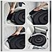 Cuscino Girevole A 360° Per Sedile Auto - Pad Rotante Ergonomico Per Entrata E Uscita Facile Beige - Foto miniatura 6