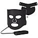 Maschera Facciale In Silicone A 7 Colori Led - Terapia Per La Cura Della Pelle Del Viso Black - Foto miniatura 1