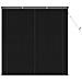 Tenda Veneziana Regolabile Nero 150 x 140 cm PVC - Foto miniatura 1