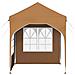 Tenda per feste a pop-up 192 x 192 x 245 cm Beige - Foto miniatura 6