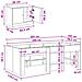 Struttura Letto Loft con Armadietto con porta 3 pcs Bianco - Foto miniatura 7