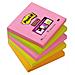 conf. 5 Blocchetti Post-it Super Sticky Neon 654S-N 56947 - Foto miniatura 1